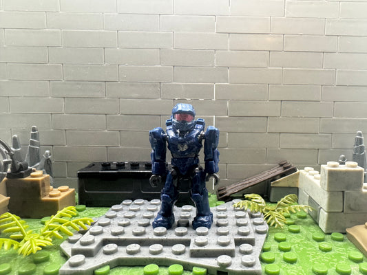 Old Articulation Dark Blue Spartan Mark VI