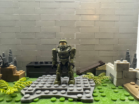 Old Articulation Olive Green Spartan Mark VI
