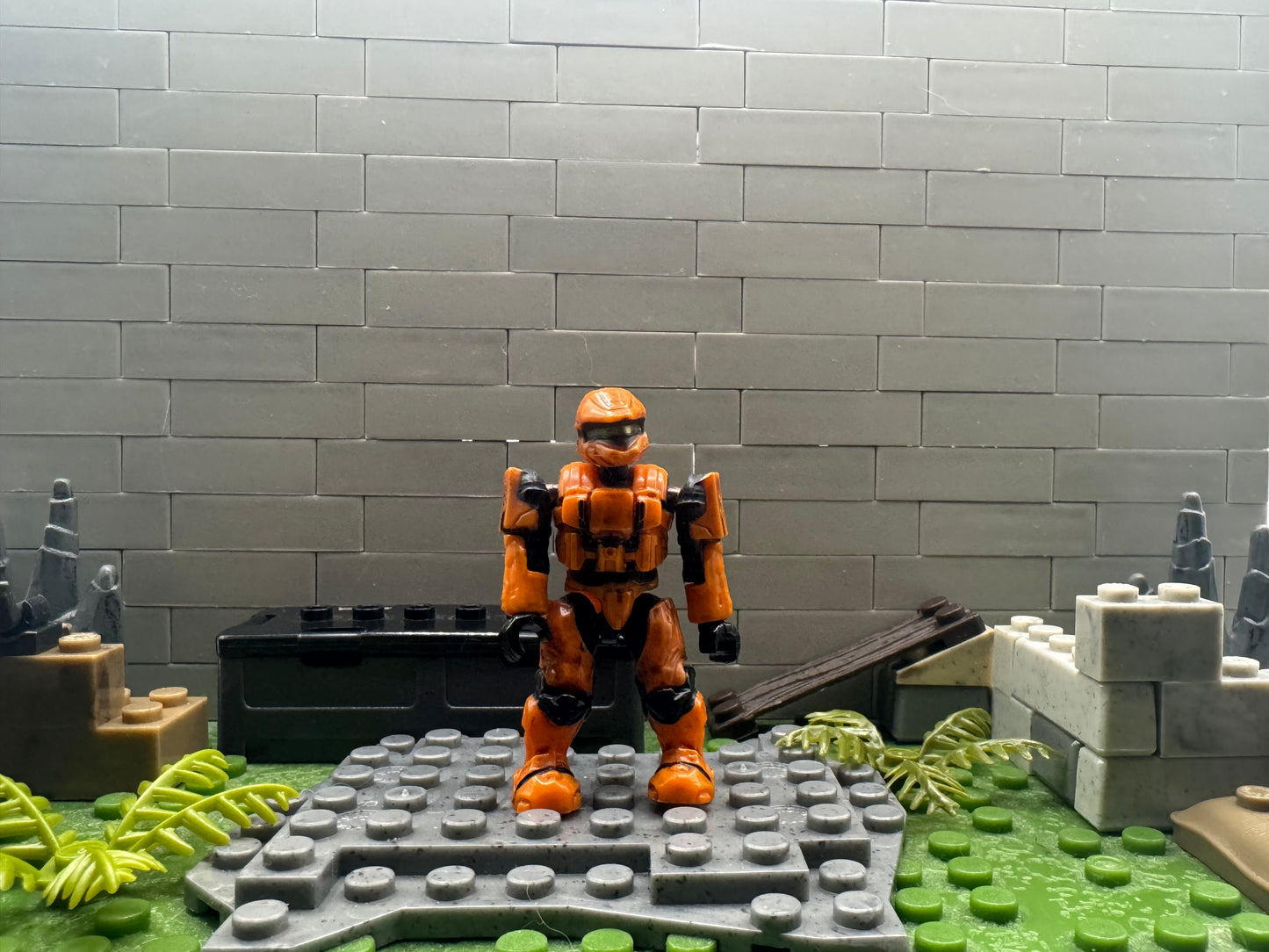 Old Articulation Orange Spartan Scout