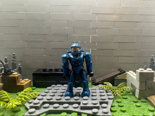 Old Articulation Cobalt Blue Spartan Mark VI