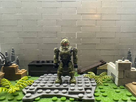 Old Articulation Olive Green Spartan Pathfinder